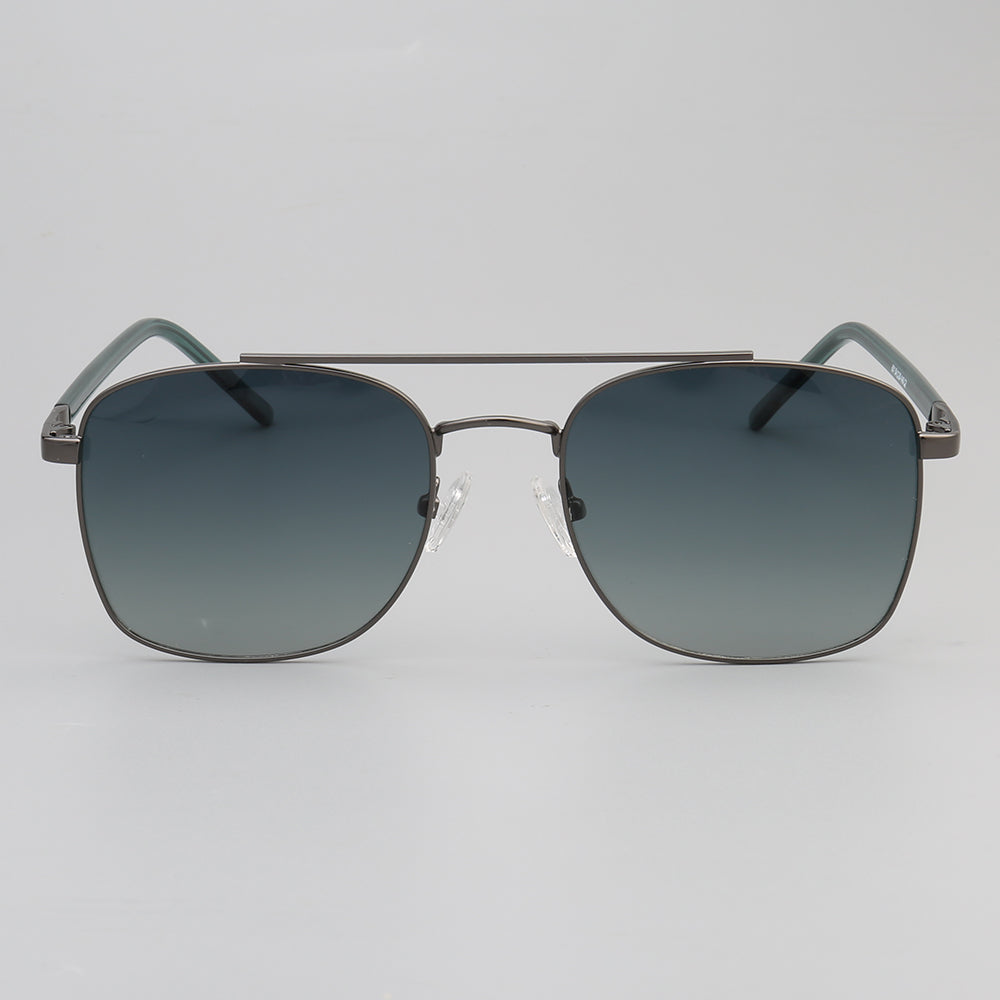 Winston | Full Rim Polarized Sunglasses For Men & Women | 80s Style Square Metal Frame