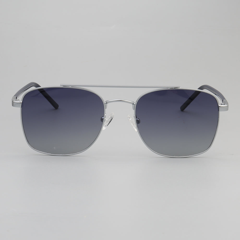 Winston | Full Rim Polarized Sunglasses For Men & Women | 80s Style Square Metal Frame