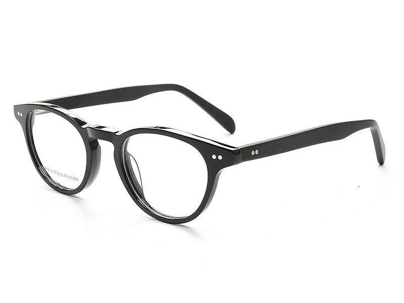 Miles | Stylish Men Eyeglasses Frames Round | Retro Women Glasses Frames Tortoise Shell