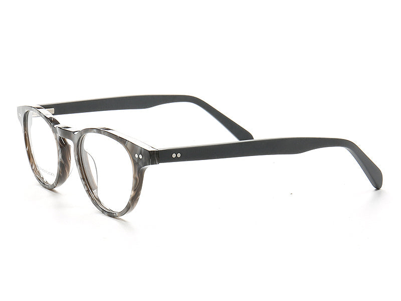 Miles | Stylish Men Eyeglasses Frames Round | Retro Women Glasses Frames Tortoise Shell