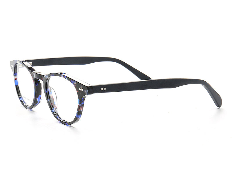 Miles | Stylish Men Eyeglasses Frames Round | Retro Women Glasses Frames Tortoise Shell