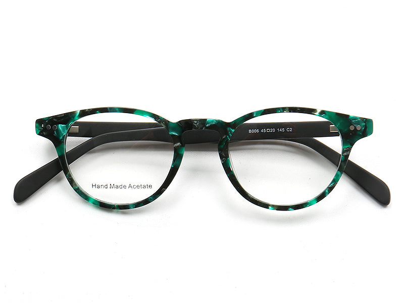 Miles | Stylish Men Eyeglasses Frames Round | Retro Women Glasses Frames Tortoise Shell