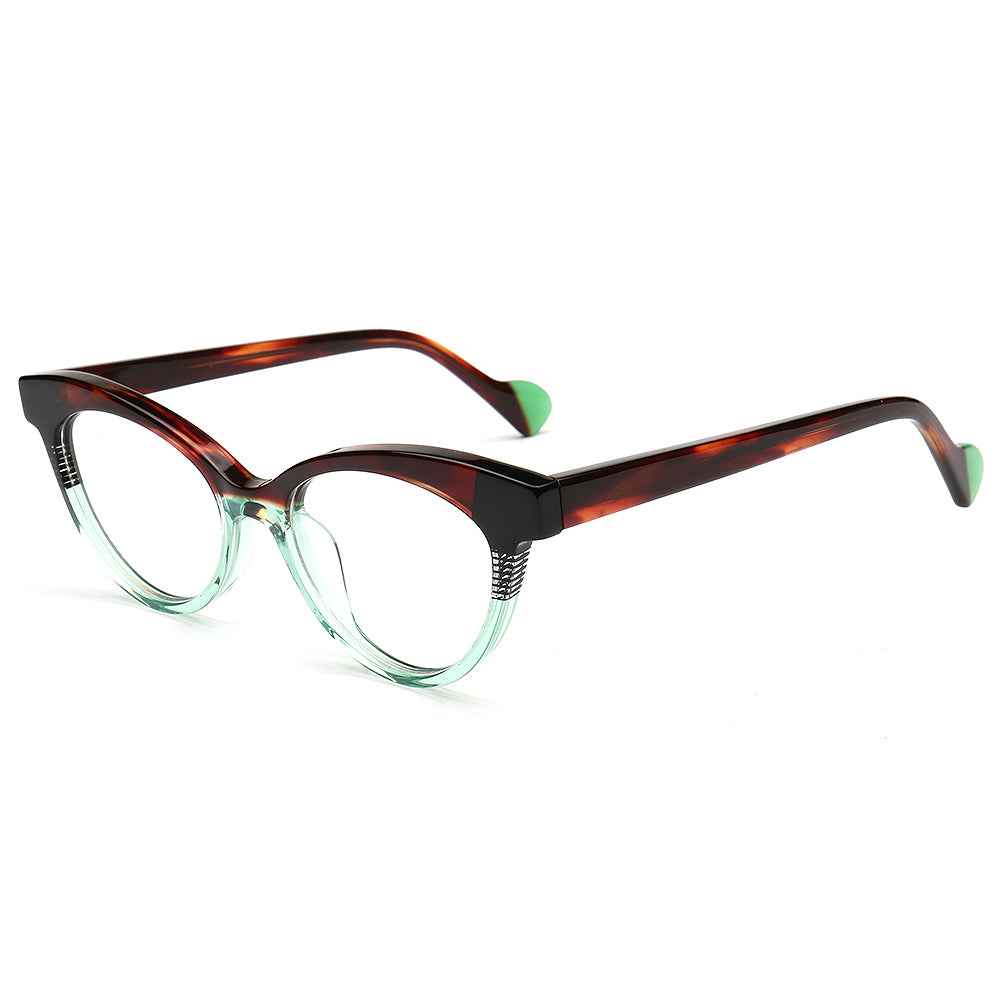 Farris | Two Tone Cat Eye Glasses Frames for Women