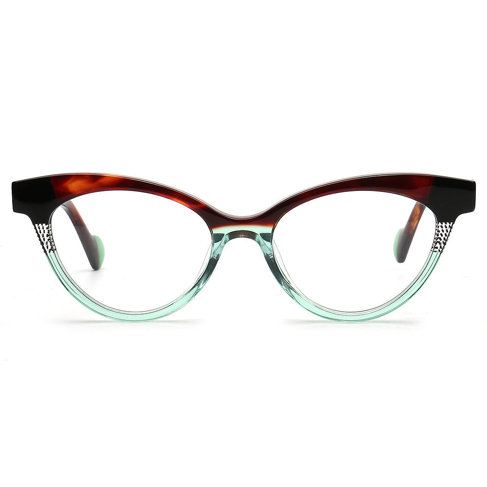 Farris | Two Tone Cat Eye Glasses Frames for Women