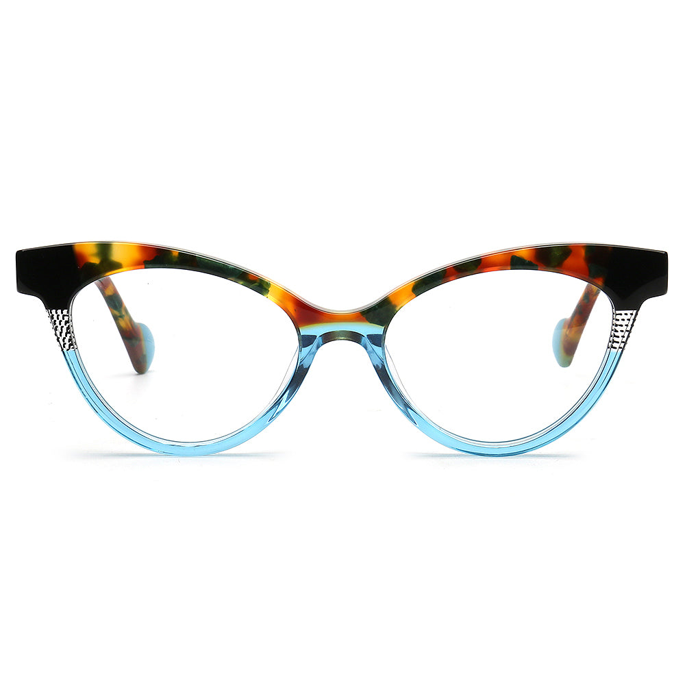 Farris | Two Tone Cat Eye Glasses Frames for Women