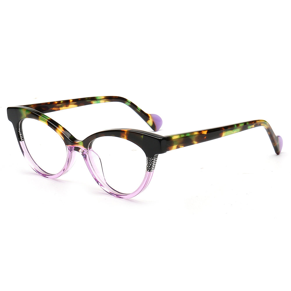 Farris | Two Tone Cat Eye Glasses Frames for Women