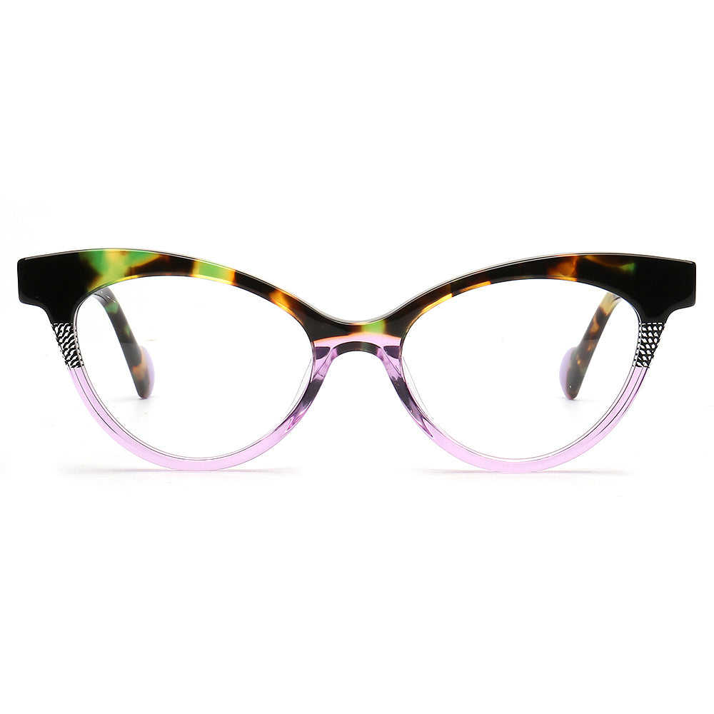 Farris | Two Tone Cat Eye Glasses Frames for Women