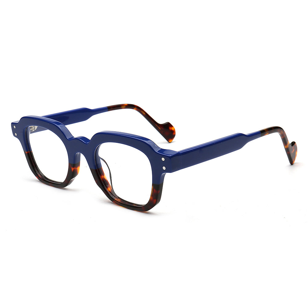 Breeze | Retro Two Tone Square Glasses Frames