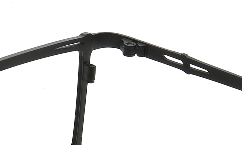 Ethan | Stylish Mens Rectangular Full Rim Eyeglasses | Modern Business Glasses Frames for Men