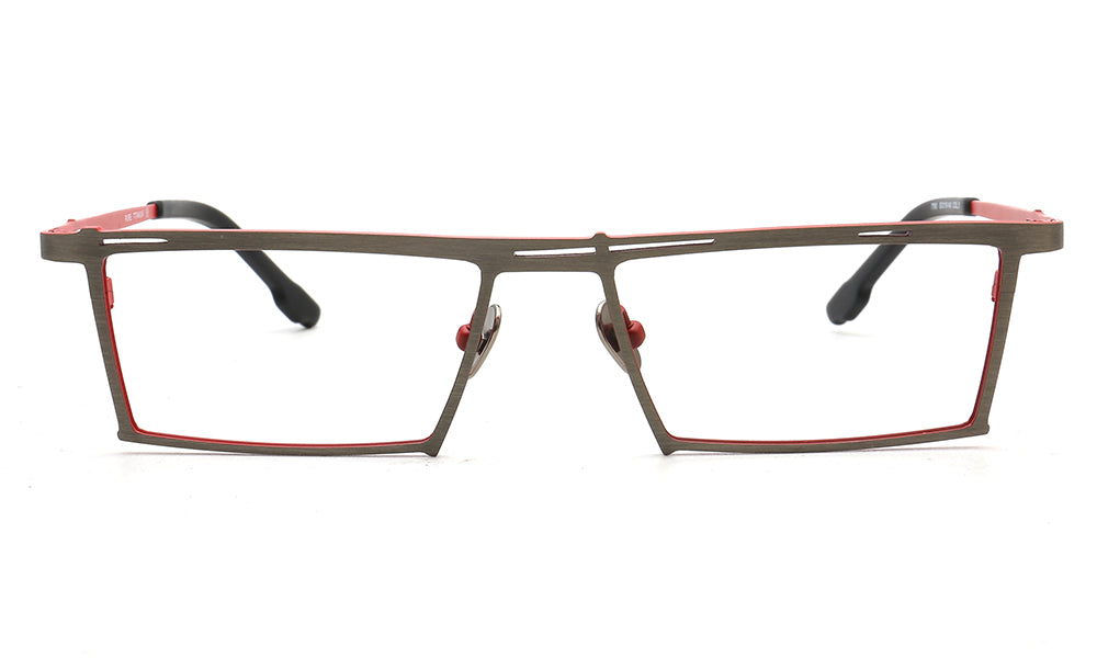 Ethan | Stylish Mens Rectangular Full Rim Eyeglasses | Modern Business Glasses Frames for Men