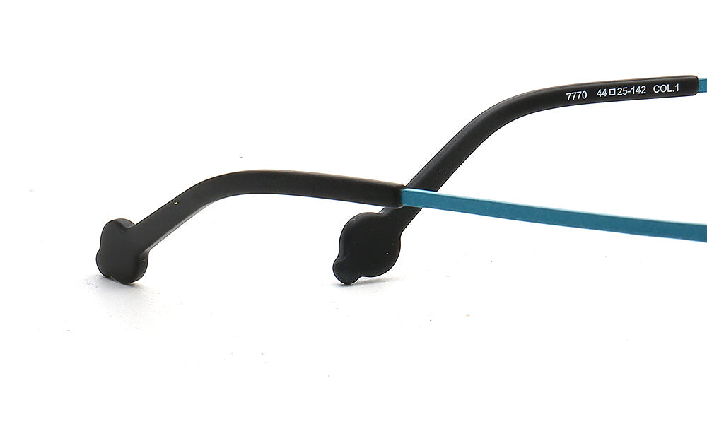 Heidi | Titanium Stylish Eyeglass Frames Men | Hipster Women Round Glasses Frames Two Tone