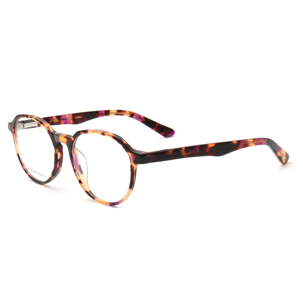 Camden | Geometric Glasses Frames For Men | Retro Round Womens Tortoise Shell Eyeglasses Online