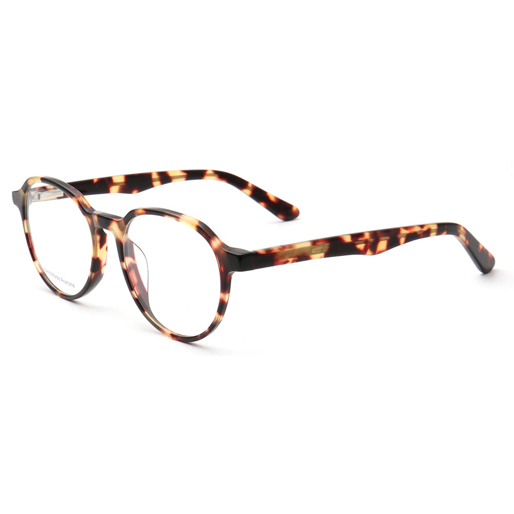 Camden | Geometric Glasses Frames For Men | Retro Round Womens Tortoise Shell Eyeglasses Online