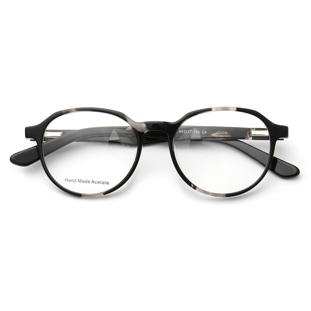 Camden | Geometric Glasses Frames For Men | Retro Round Womens Tortoise Shell Eyeglasses Online