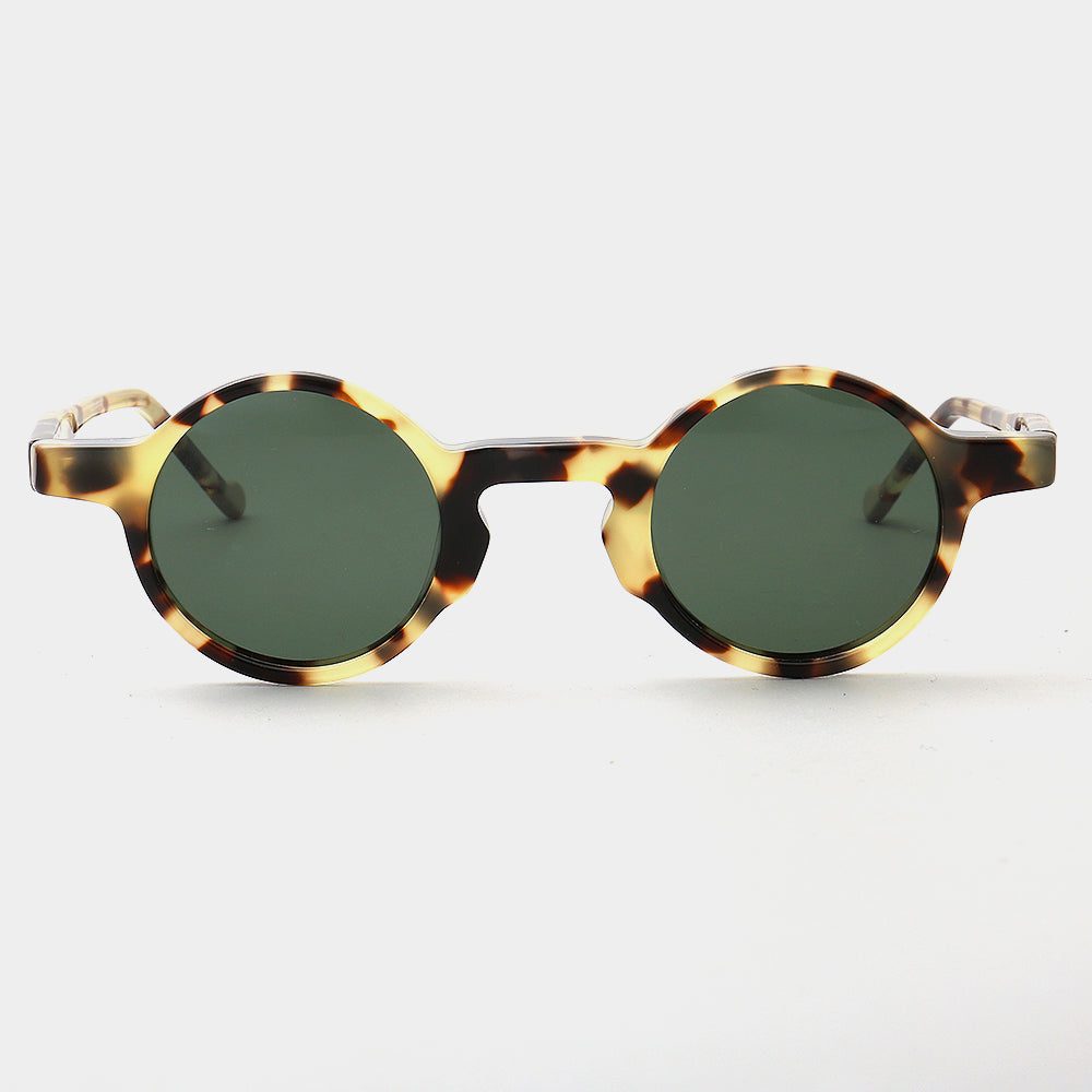 Crown | Mens Round Retro Polarized Sunglasses | Vintage Womens Sun Glasses UV400