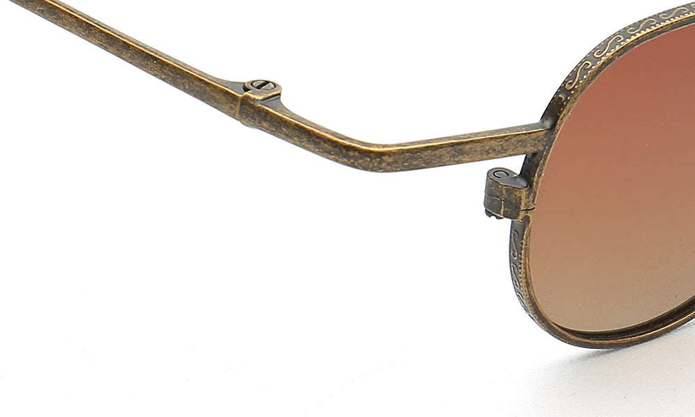 Lance | Retro Nerd Style Polarized Sunglasses | Old School Lightweight Frame Design