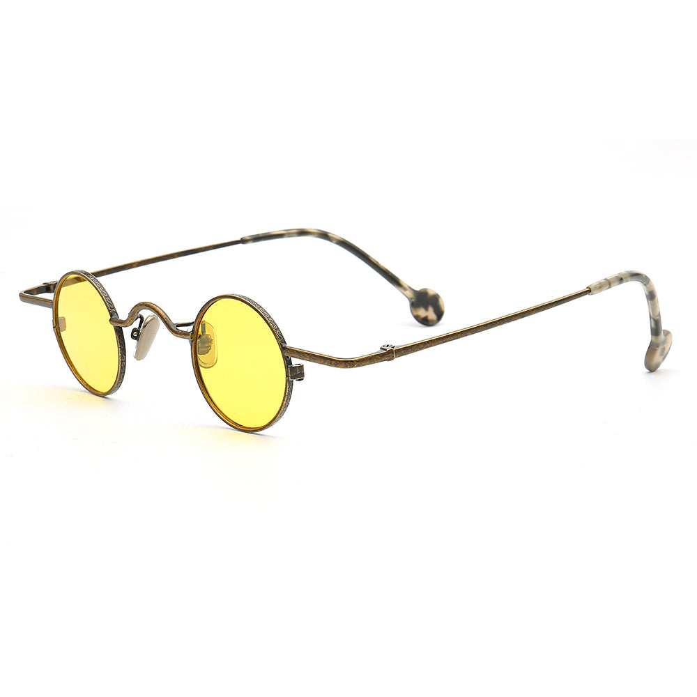 Jefferson | Hipster Round Men Polarized Sunglasses | Retro Trendy Women Sun Glasses Driving UV400