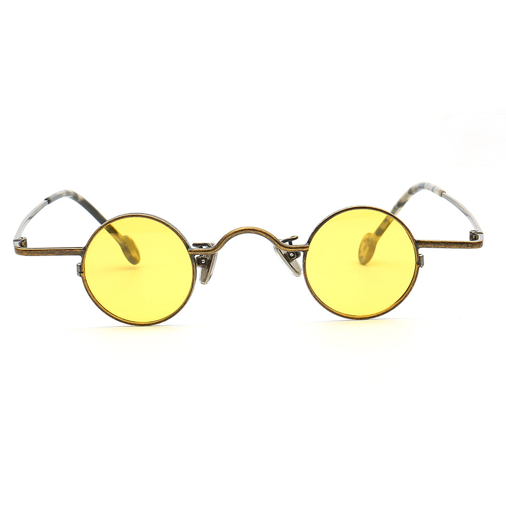 Jefferson | Hipster Round Men Polarized Sunglasses | Retro Trendy Women Sun Glasses Driving UV400
