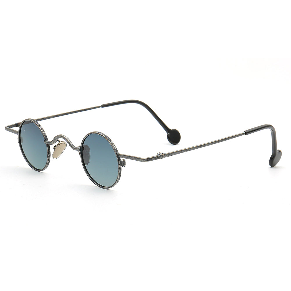 Jefferson | Hipster Round Men Polarized Sunglasses | Retro Trendy Women Sun Glasses Driving UV400
