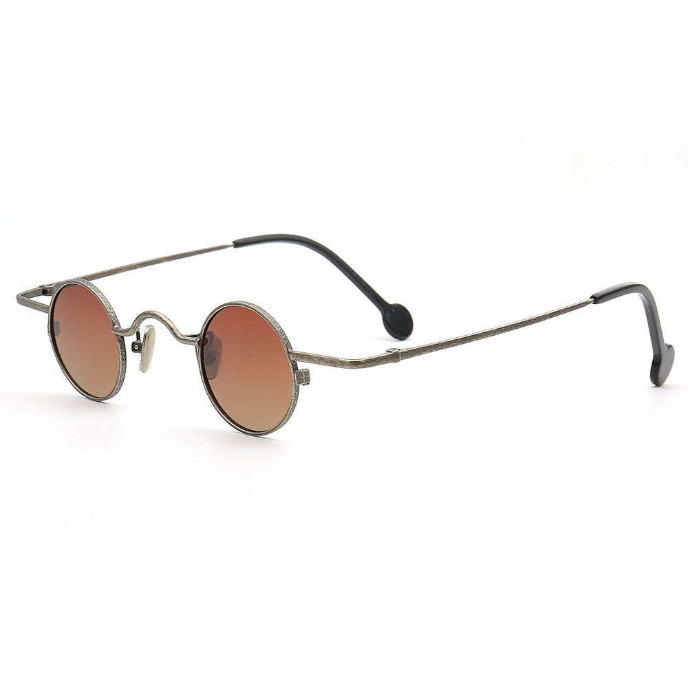 Jefferson | Hipster Round Men Polarized Sunglasses | Retro Trendy Women Sun Glasses Driving UV400