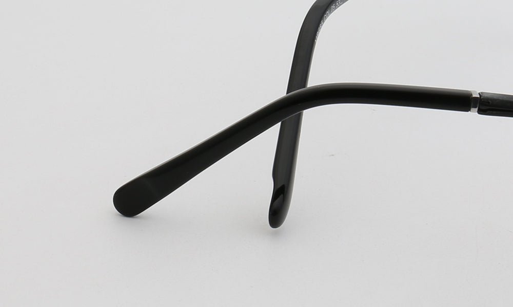 Branson | Round Rimless Metal Eyeglass Frames | Modern Business Design For Men & Women