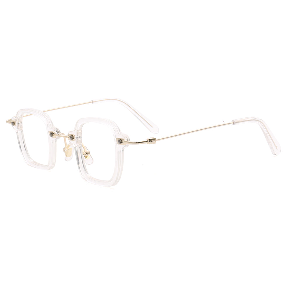 Marble | Modern Square Eyeglasses |  Retro Small Optical Glasses Frames