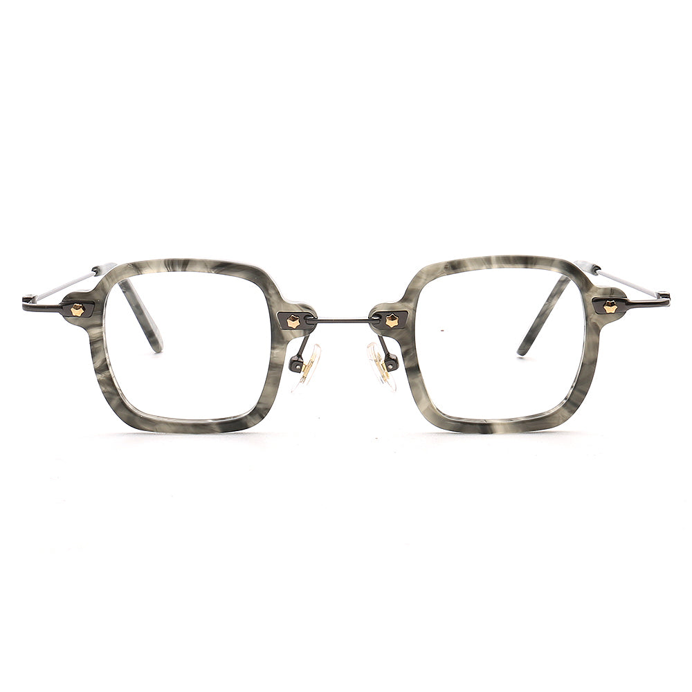 Marble | Modern Square Eyeglasses |  Retro Small Optical Glasses Frames