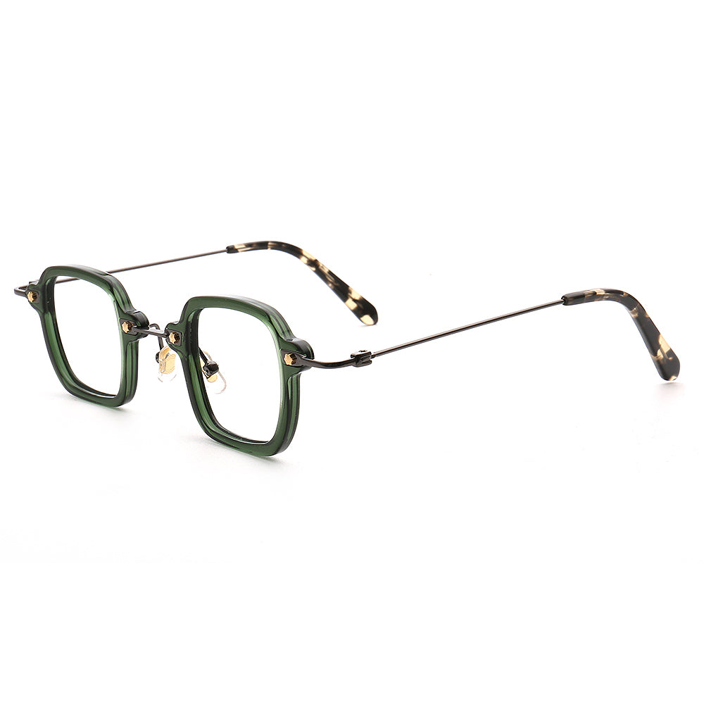 Marble | Modern Square Eyeglasses |  Retro Small Optical Glasses Frames
