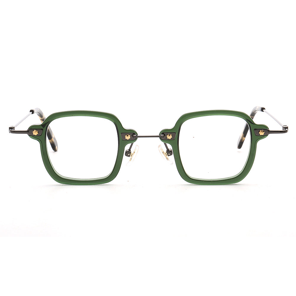 Marble | Modern Square Eyeglasses |  Retro Small Optical Glasses Frames