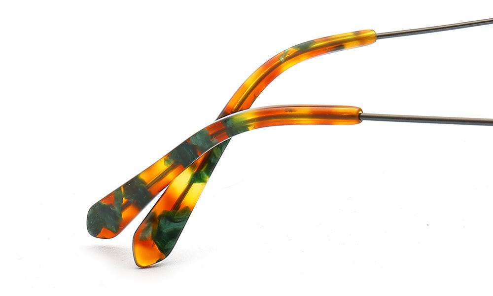 Cooper | Retro Funky Geometric Glasses For Men & Women | Unique Tortoise Shell Design