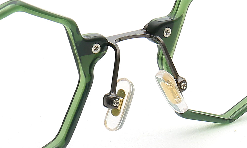 Cooper | Retro Funky Geometric Glasses For Men & Women | Unique Tortoise Shell Design