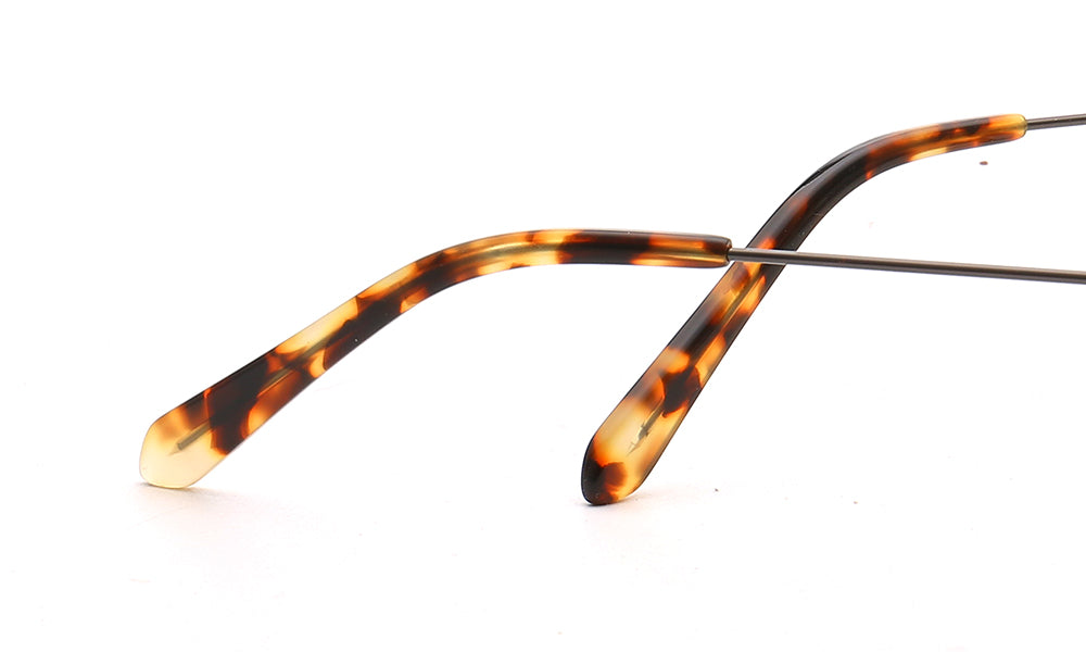 Cooper | Retro Funky Geometric Glasses For Men & Women | Unique Tortoise Shell Design
