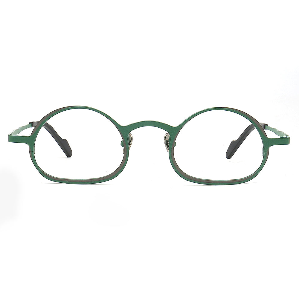 Shay | Vintage Round Titanium Eyeglasses for Women | Fashionable Mens Eyewear Glasses Frames Online