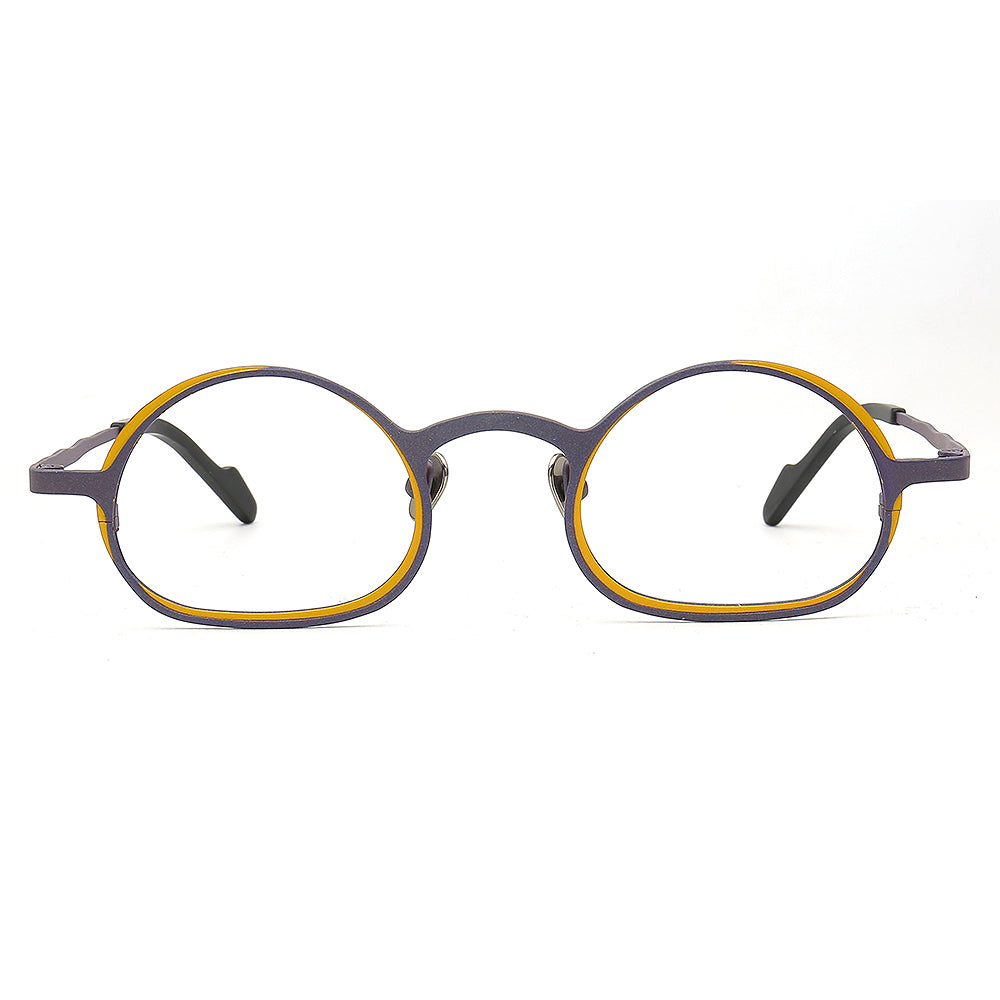 Shay | Vintage Round Titanium Eyeglasses for Women | Fashionable Mens Eyewear Glasses Frames Online
