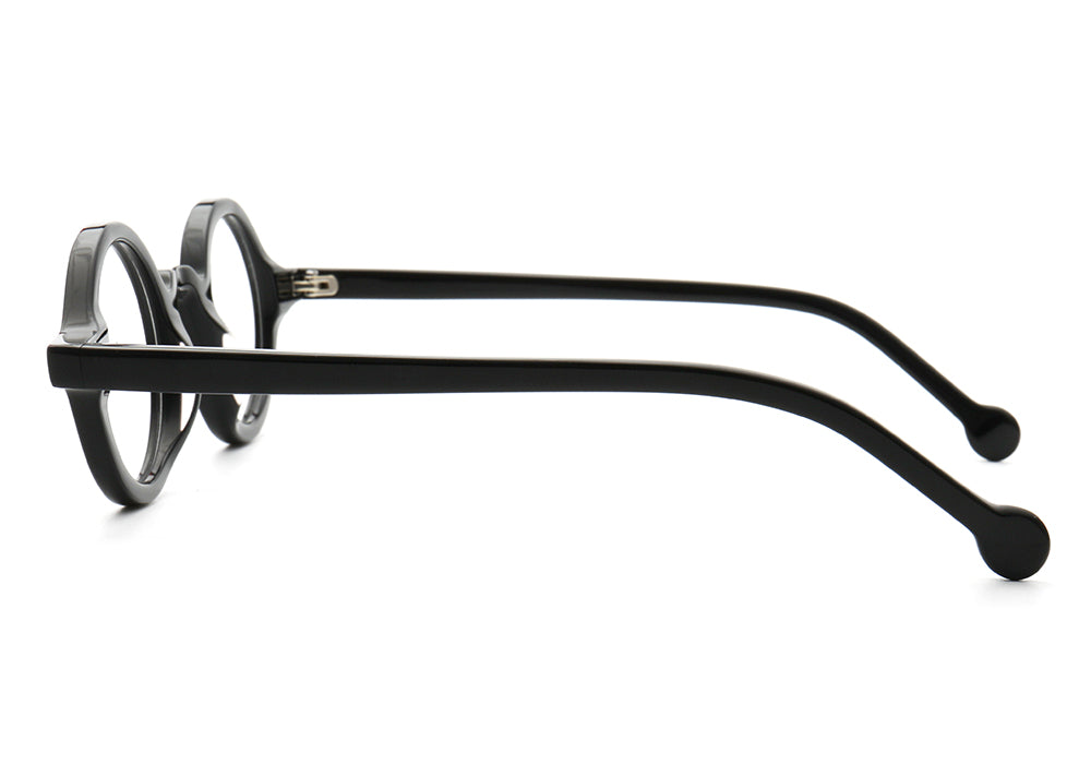 Jackson |  Retro Round Acetate Mens Eyeglass Frames | Stylish Transparent Vintage Eyewear Online