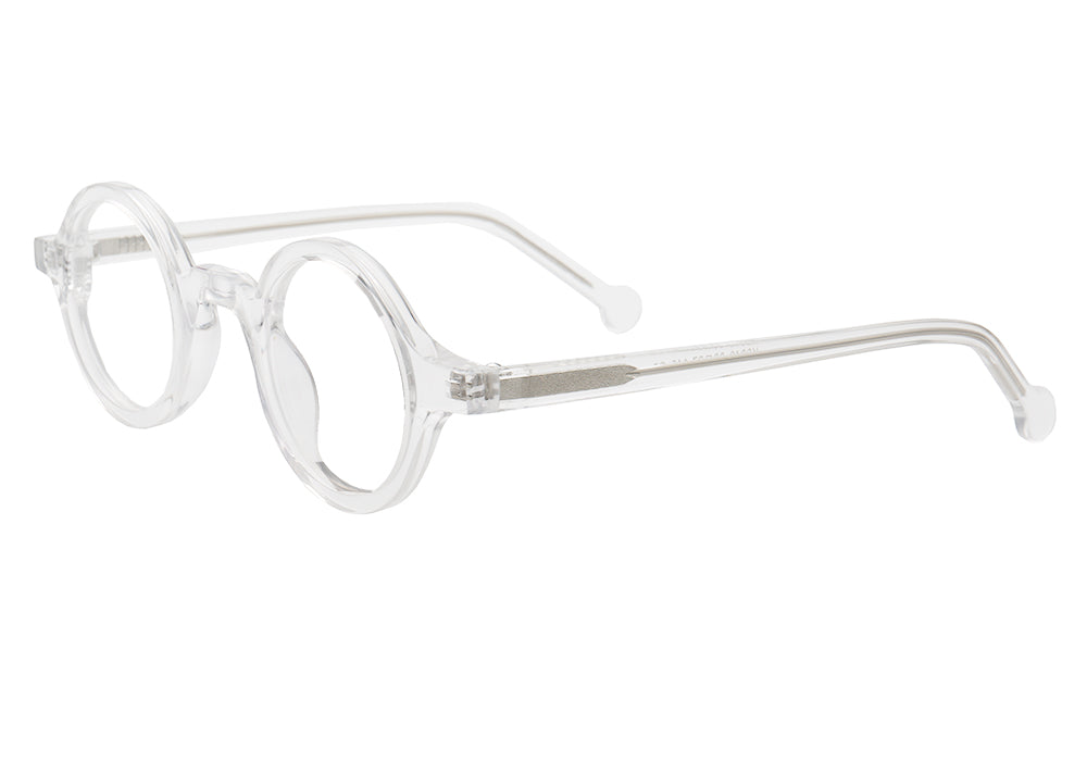 Jackson |  Retro Round Acetate Mens Eyeglass Frames | Stylish Transparent Vintage Eyewear Online