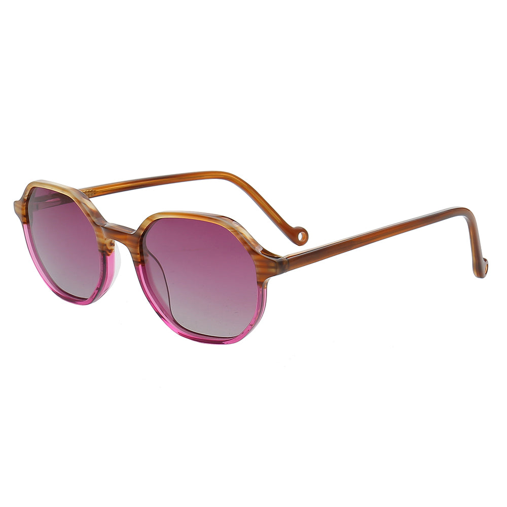 Blake | Geometric Mens Polarized Sunglasses |  Womens Funky Sun Glasses UV400