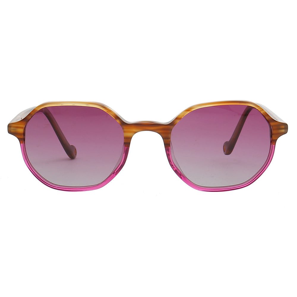 Blake | Geometric Mens Polarized Sunglasses |  Womens Funky Sun Glasses UV400
