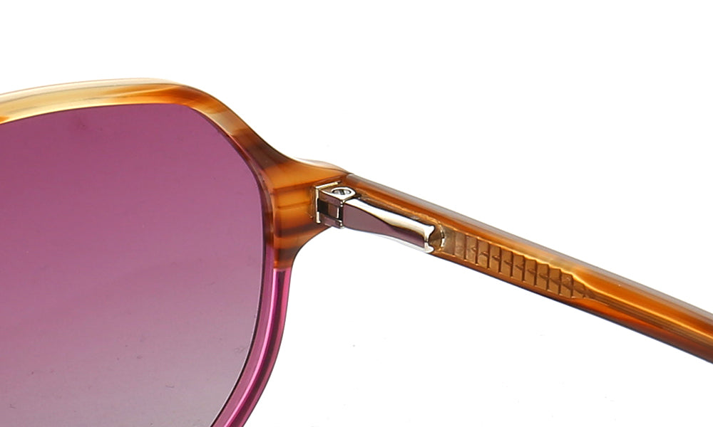 Blake | Geometric Mens Polarized Sunglasses |  Womens Funky Sun Glasses UV400