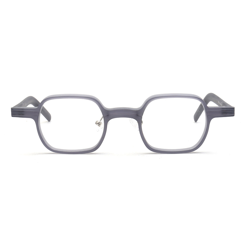 Renew | Modern Square Full Rim Acetate Glasses | Patterned Tortoise Shell Eyewear Frames