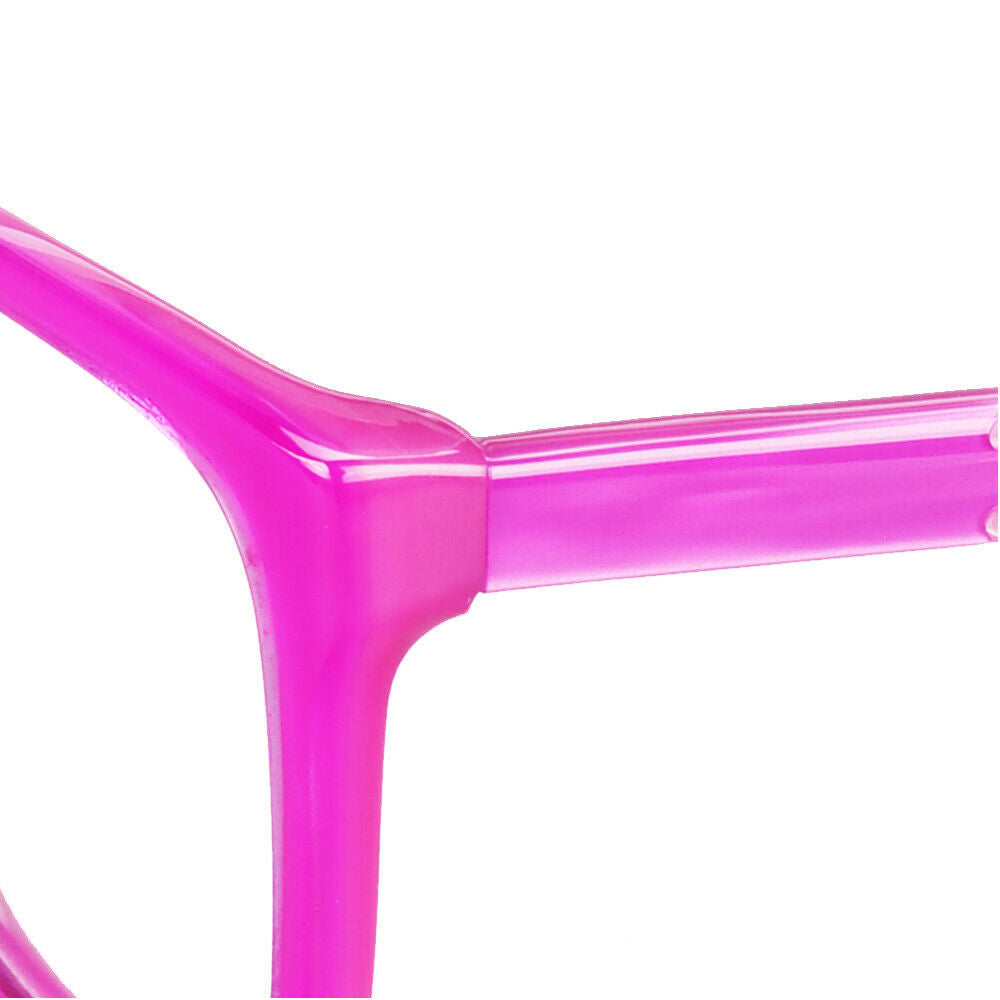 Annabelle | Classic Acetate Cat Eye Glasses For Women |  Pink Full Rim Yellow Eyeglass Frames