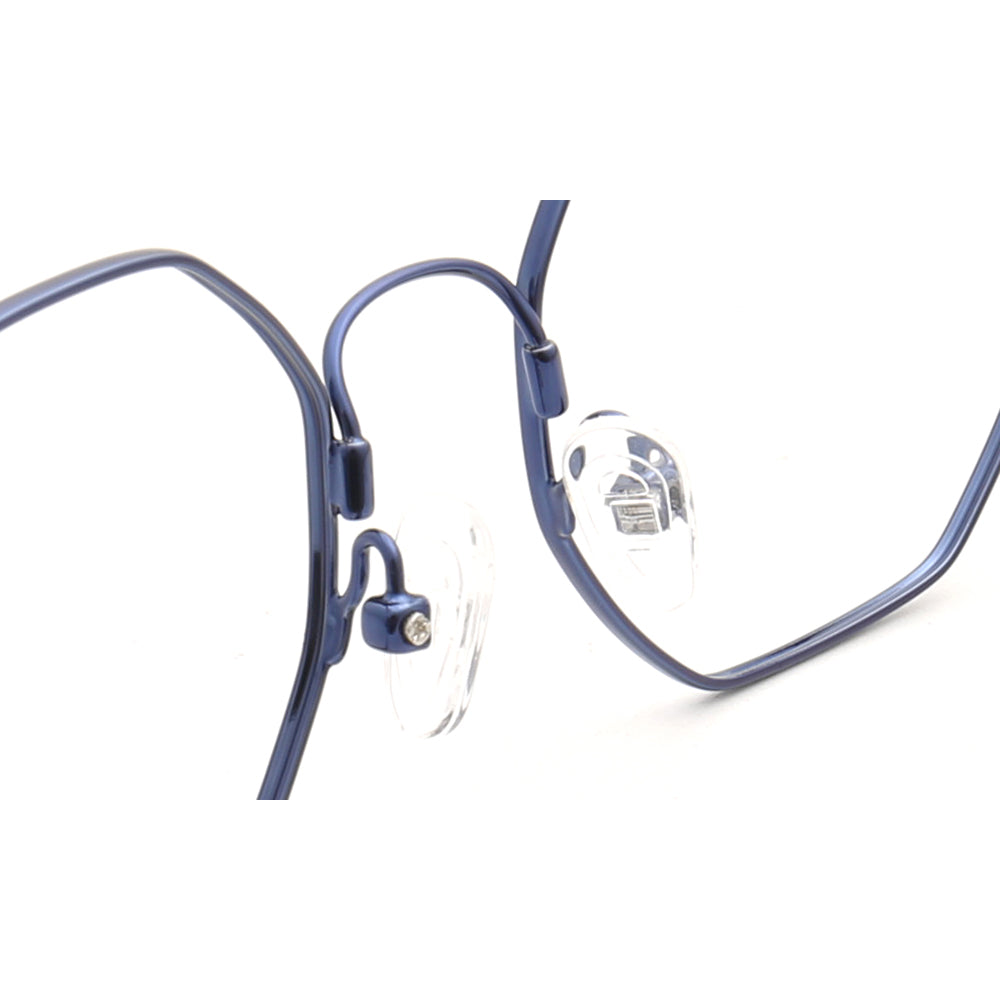 Pure | Flexible Bendable Full Rim Memory Metal Glasses | Polygon Geometric Frame For Men & Women