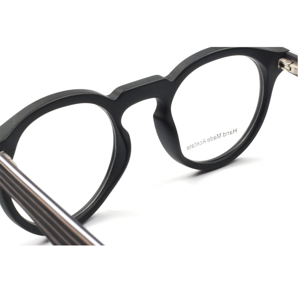 Brink | Two Toned Lightweight Acetate Eyeglasses | Round Full Rim Retro Glasses Frames Online