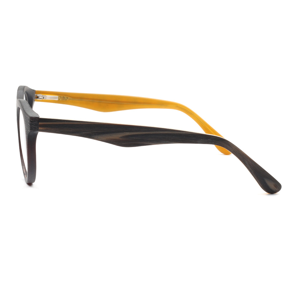 Brink | Two Toned Lightweight Acetate Eyeglasses | Round Full Rim Retro Glasses Frames Online