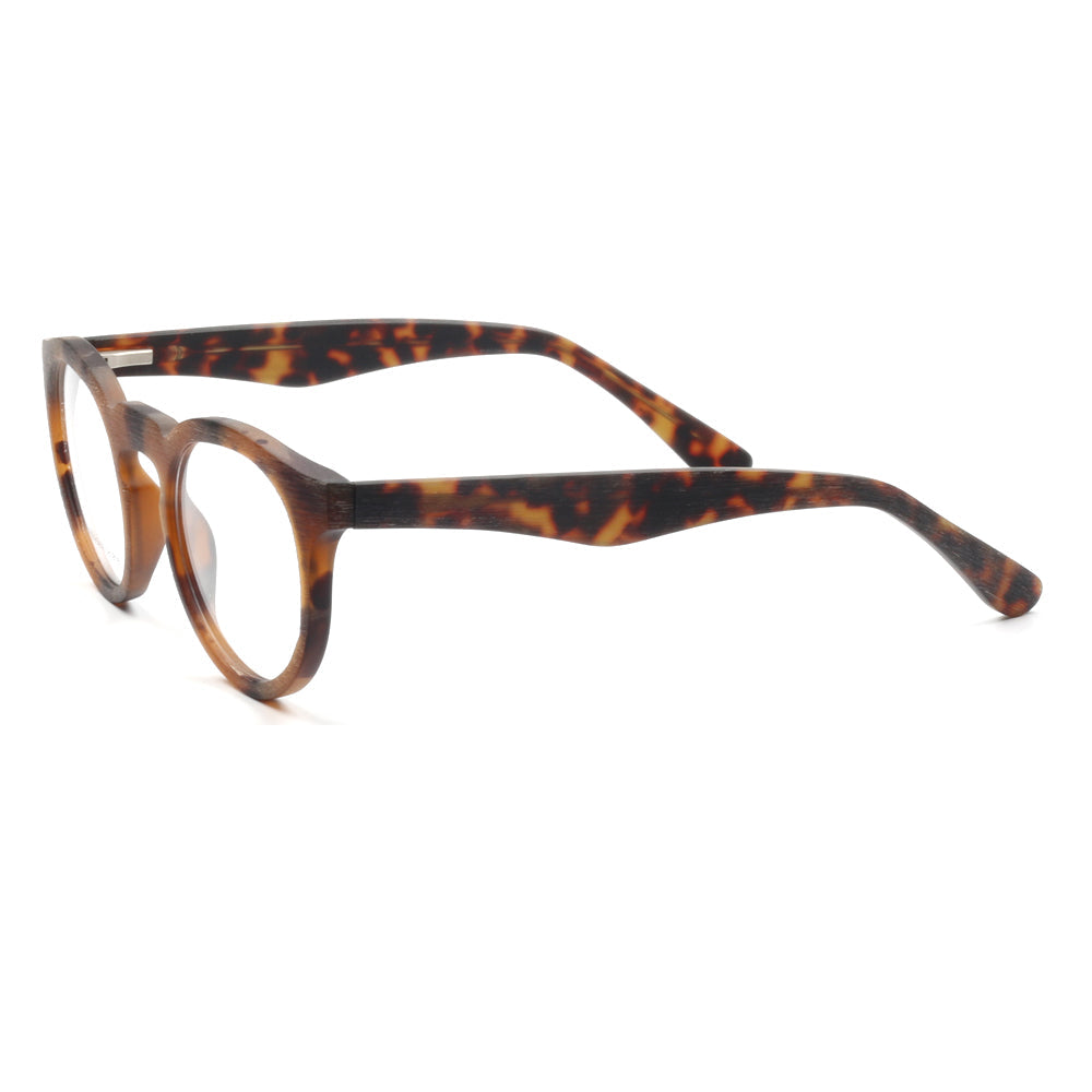 Brink | Two Toned Lightweight Acetate Eyeglasses | Round Full Rim Retro Glasses Frames Online