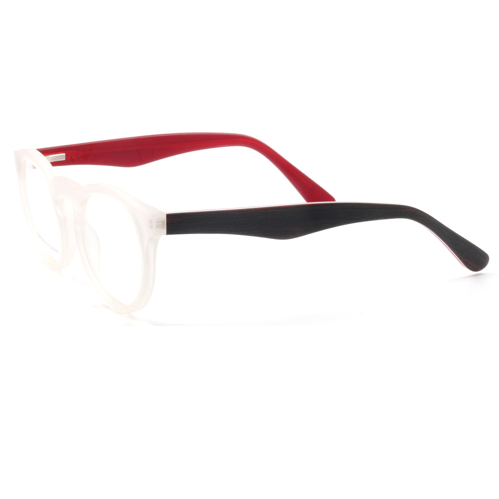 Brink | Two Toned Lightweight Acetate Eyeglasses | Round Full Rim Retro Glasses Frames Online