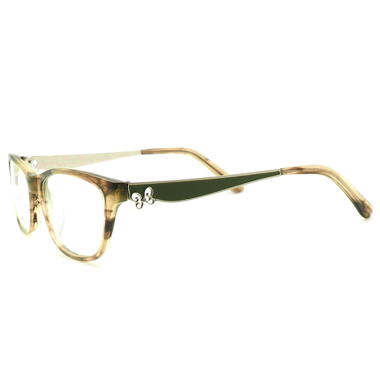 Casey | Cat Eye Acetate Eyeglasses For Women | Stylish Patterned Full Rim Eyewear Frames