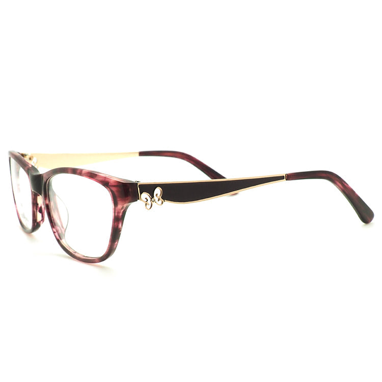 Casey | Cat Eye Acetate Eyeglasses For Women | Stylish Patterned Full Rim Eyewear Frames