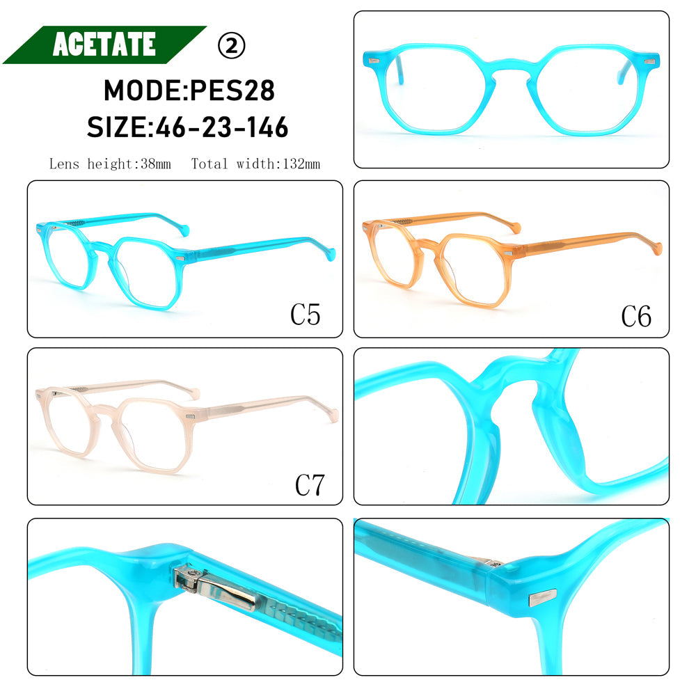 Jamie | Stylish Geometric Eyeglass Frames