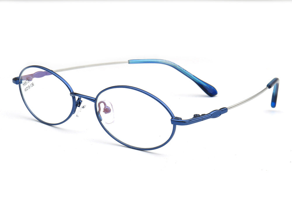Adeline | Womens Flexible Memory Metal Glasses | Oval Eyeglass Frames Bendable Eyewear